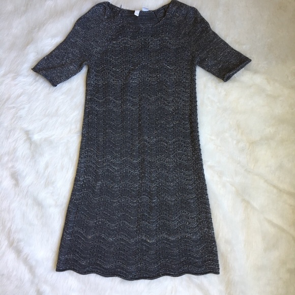 Old Navy Other - Sparkle sweater dress with scallop hem